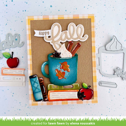 Lawn Fawn - Scripty Fall Outline Add-On