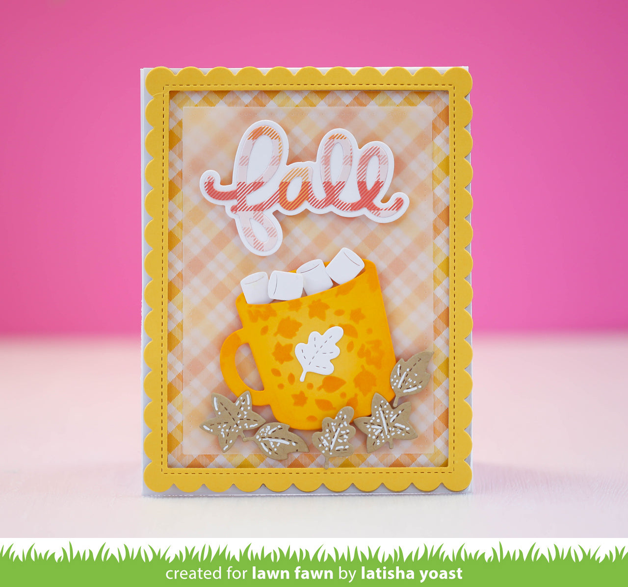 Lawn Fawn - Favorite Flannel Fall Collection Pack 12x12"