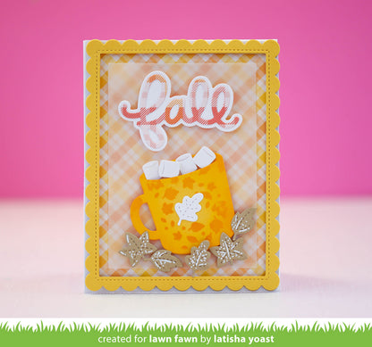 Lawn Fawn - Scripty Fall Outline Add-On