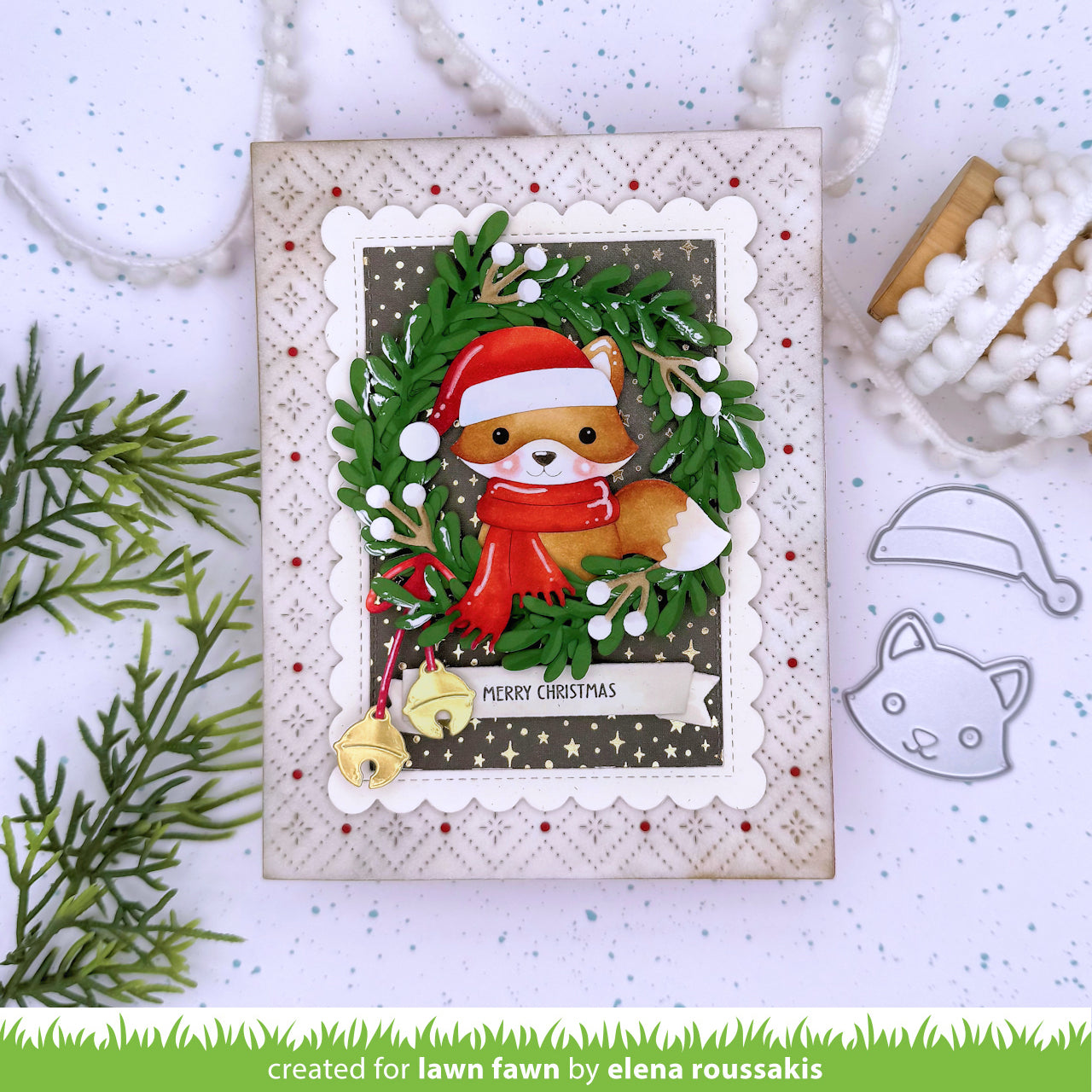 Lawn Fawn - Quilted Diamond Backdrop