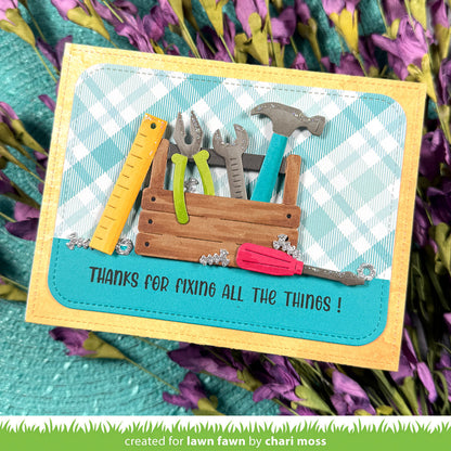 Lawn Fawn - Henry's Build-A-Sentiment: Tools