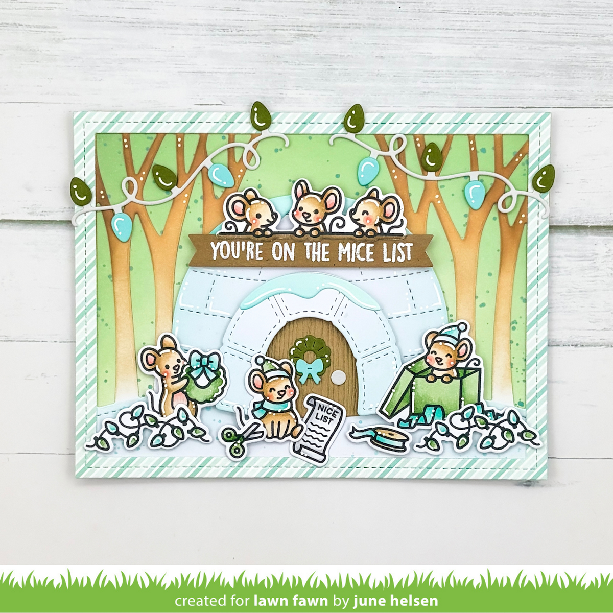 Lawn Fawn - Build-An-Igloo