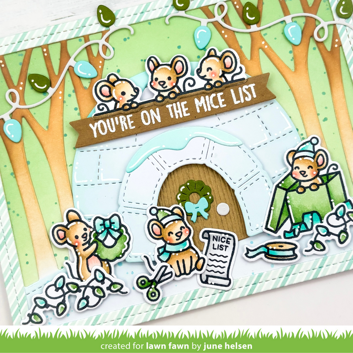 Lawn Fawn - Build-An-Igloo
