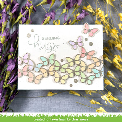 Lawn Fawn - Butterfly Border