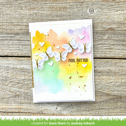 Lawn Fawn - Butterfly Border