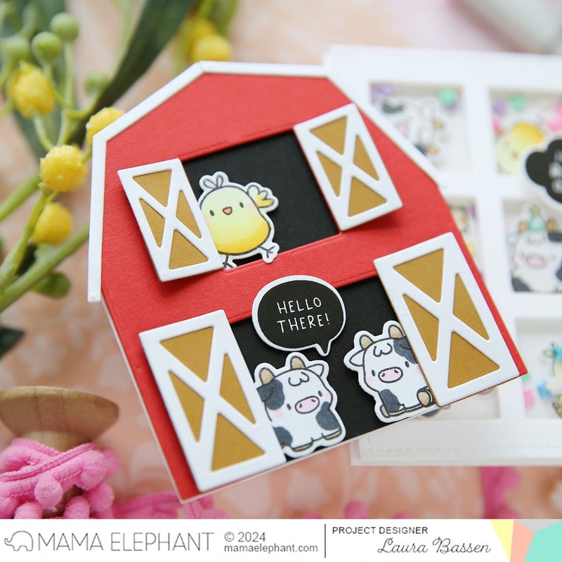 Mama Elephant - Farm House - Creative Cuts
