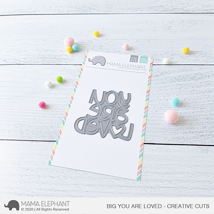 Mama Elephant - Big You Are Loved - Creative Cuts
