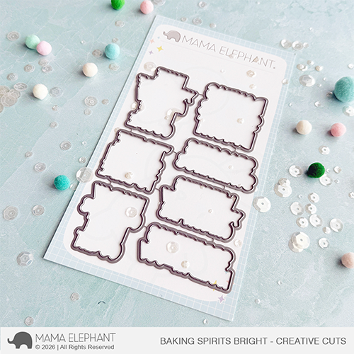 Mama Elephant - Baking Spirits Bright - Creative Cuts