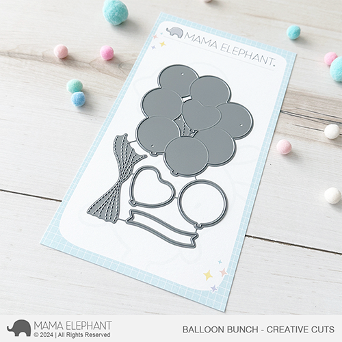Mama Elephant - Balloon Bunch - Creative Cuts