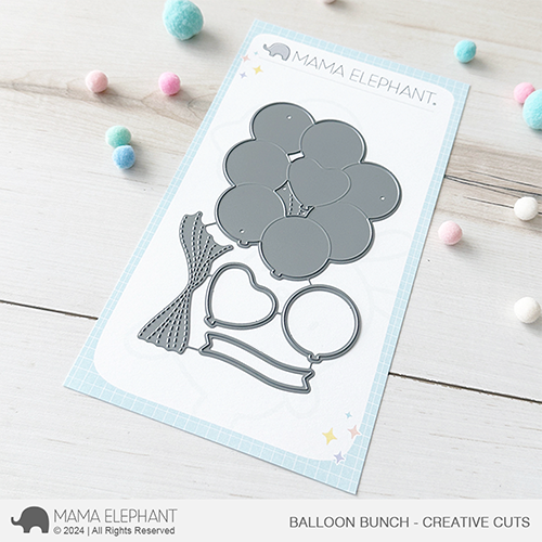 Mama Elephant - Balloon Bunch -  Creative Cuts
