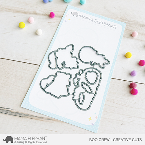 Mama Elephant - Boo Crew - Creative Cuts