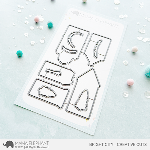 Mama Elephant - Bright City - Creative Cuts