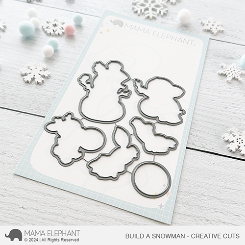 Mama Elephant - Build A Snowman - Creative Cuts