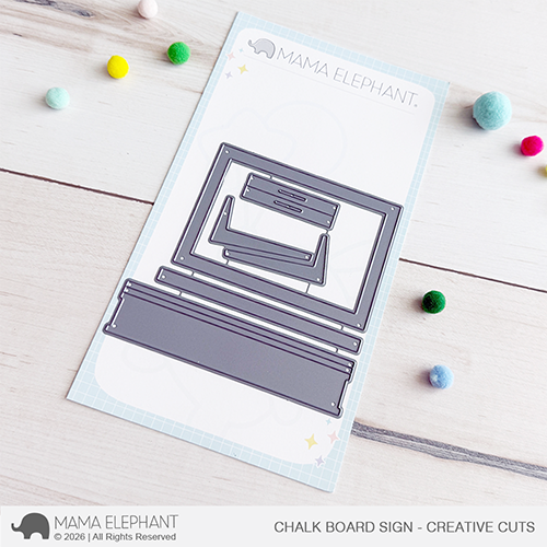 Mama Elephant - Chalkboard Sign - Creative Cuts