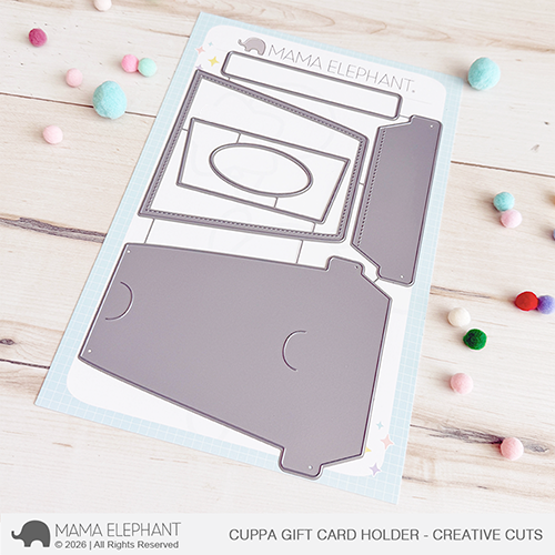 Mama Elephant - Cuppa Gift Card - Creative Cuts