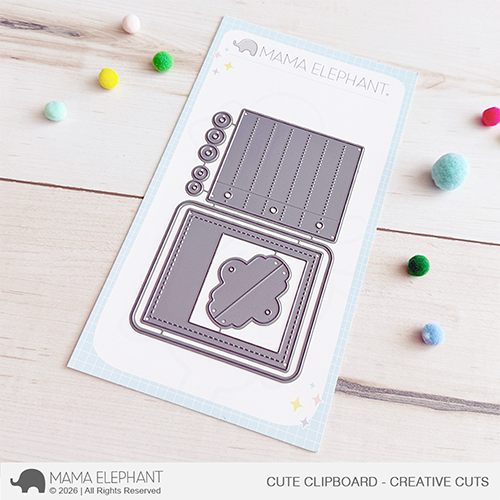 Mama Elephant - Cute Clipboard - Creative Cuts