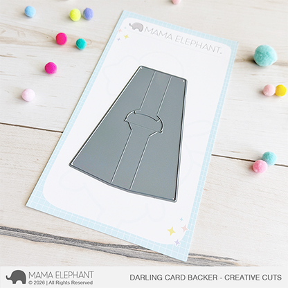 Mama Elephant - Darling Card Backer - Creative Cuts