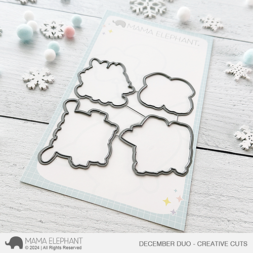 Mama Elephant - December Duo - Creative Cuts