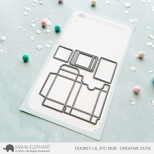 Mama Elephant - Docket Lil Atc Box - Creative Cuts