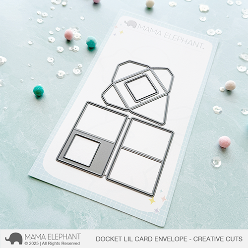 Mama Elephant - Docket Lil Card Envelope - Creative Cuts