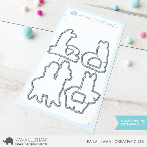 Mama Elephant - Fa La Llama - Creative Cuts