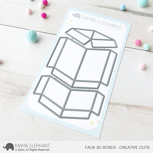 Mama Elephant - Faux 3D Boxes - Creative Cuts