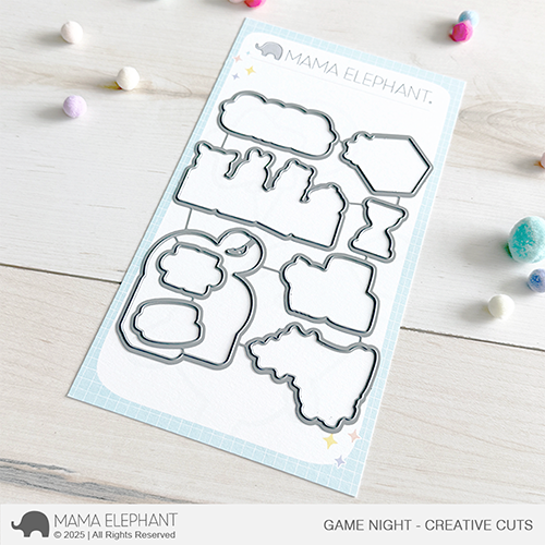 Mama Elephant - Game Night - Creative Cuts