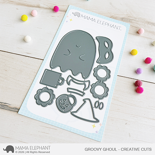 Mama Elephant - Groovy Ghoul - Creative Cuts