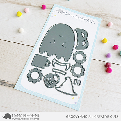 Mama Elephant - Groovy Ghoul - Creative Cuts