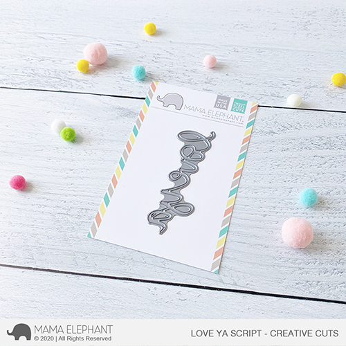 Mama Elephant - Love Ya Script - Creative Cuts