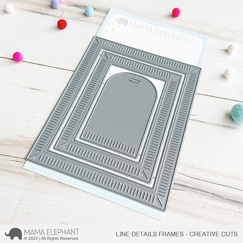 Mama Elephant - Line Detail Frames - Creative Cuts