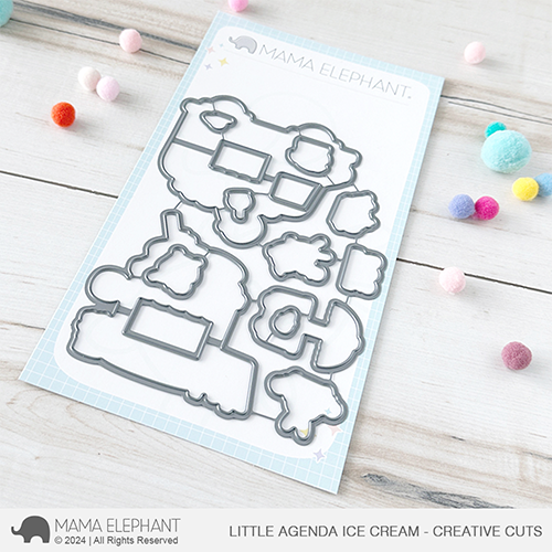 Mama Elephant - Little Agenda Ice Cream - Creative Cuts