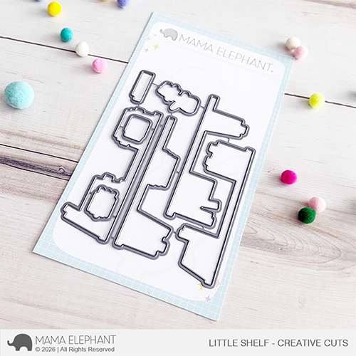 Mama Elephant - Little Shelf - Creative Cuts