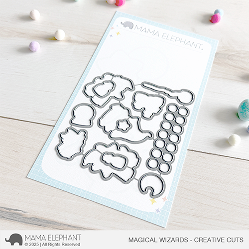 Mama Elephant - Magical Wizards - Creative Cuts
