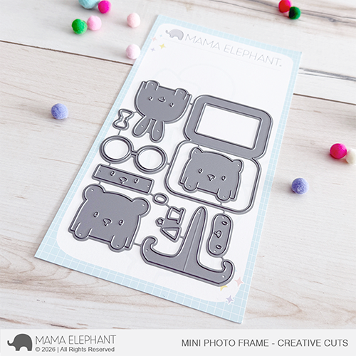 Mama Elephant - Mini Photo Frame - Creative Cuts