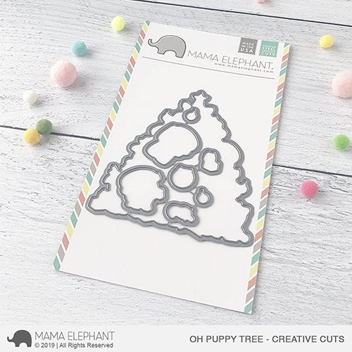 Mama Elephant - Oh Puppy Tree - Creative Cuts