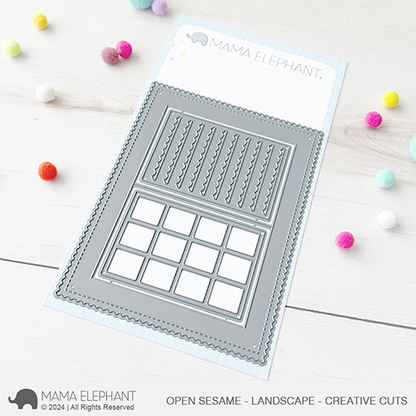 Mama Elephant - Open Sesame Landscape - Creative Cuts
