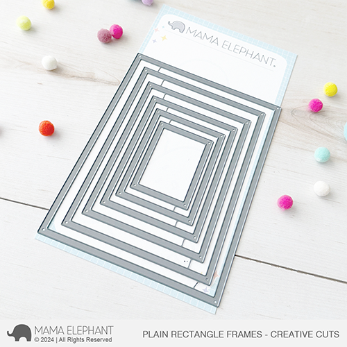Mama Elephant - Plain Rectangle Frames - Creative Cuts