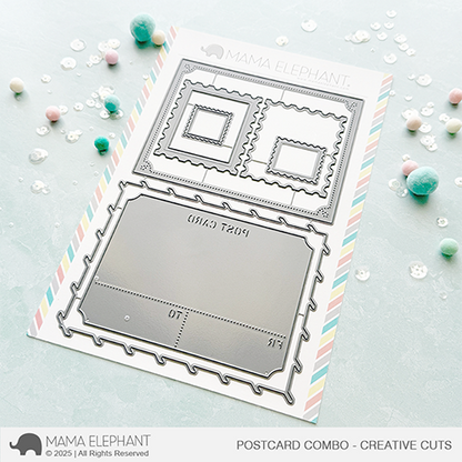 Mama Elephant - Postcard Combo - Creative Cuts
