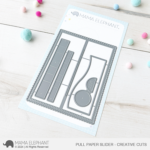 Mama Elephant - Pull Paper Slider - Creative Cuts