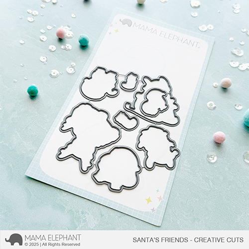 Mama Elephant - Santa's Friends - Creative Cuts