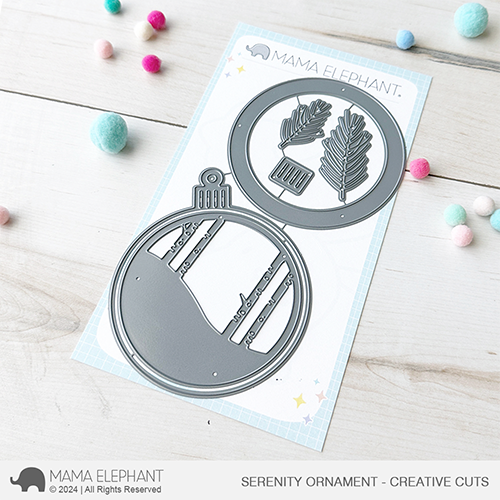 Mama Elephant - Serenity Ornament - Creative Cuts