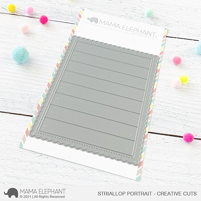 Mama Elephant - Striallop Portrait - Creative Cuts