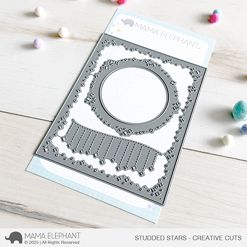 Mama Elephant - Studded Stars - Creative Cuts