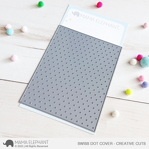 Mama Elephant - Swiss Dot Cover - Creative Cuts