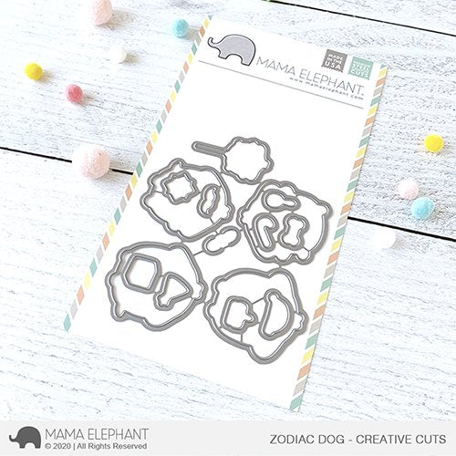 Mama Elephant - Zodiac Dog - Creative Cuts