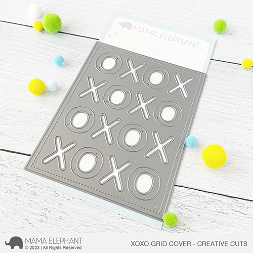 Mama Elephant - XOXO Grid Cover - Creative Cuts