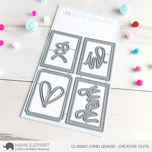 Mama Elephant - Classic Card Quads - Creative Cuts