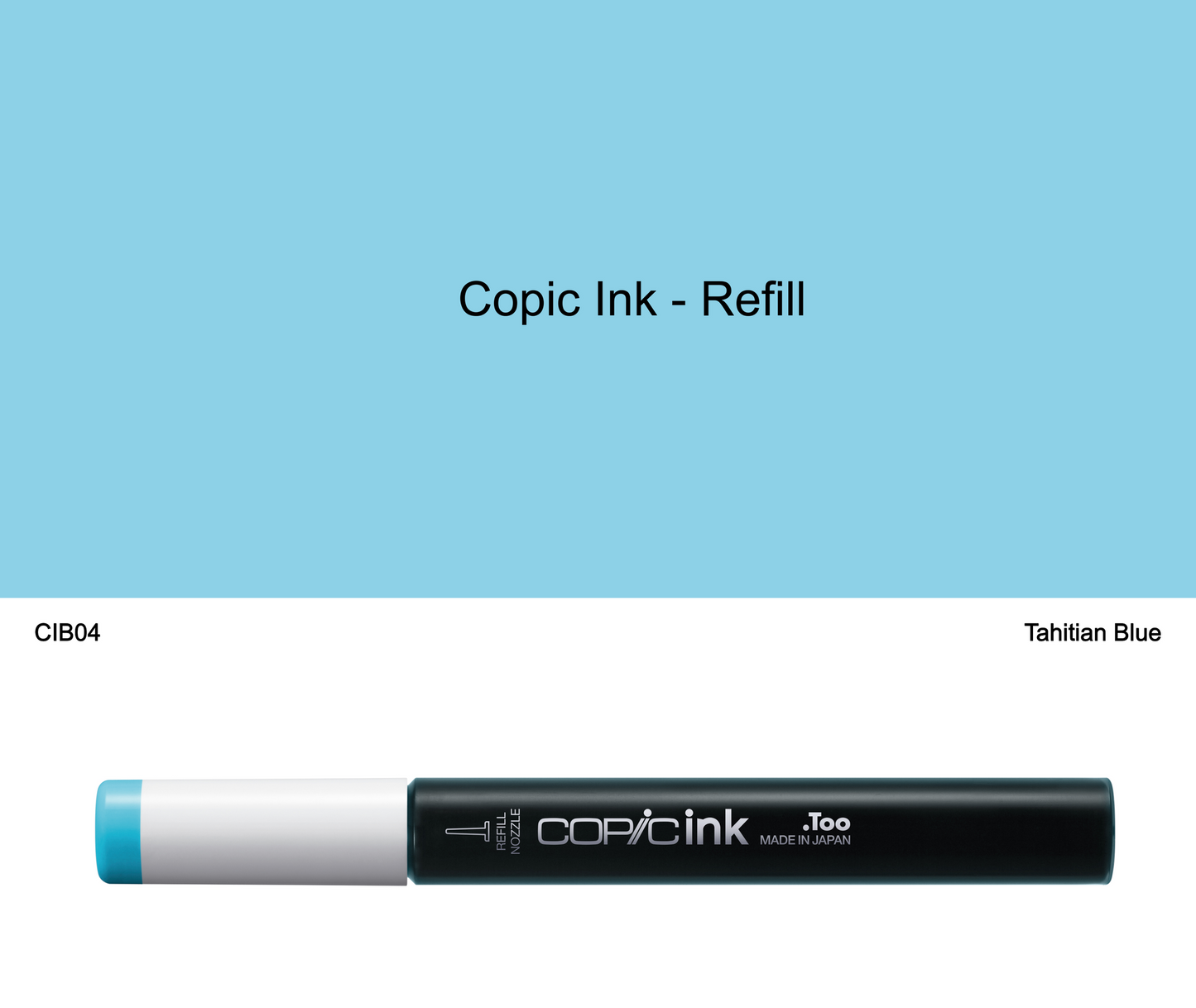 Copic Ink - B04 (Tahitian Blue)