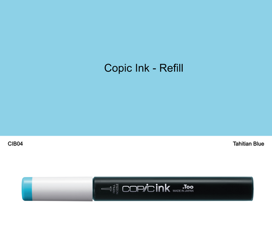 Copic Ink - B04 (Tahitian Blue)